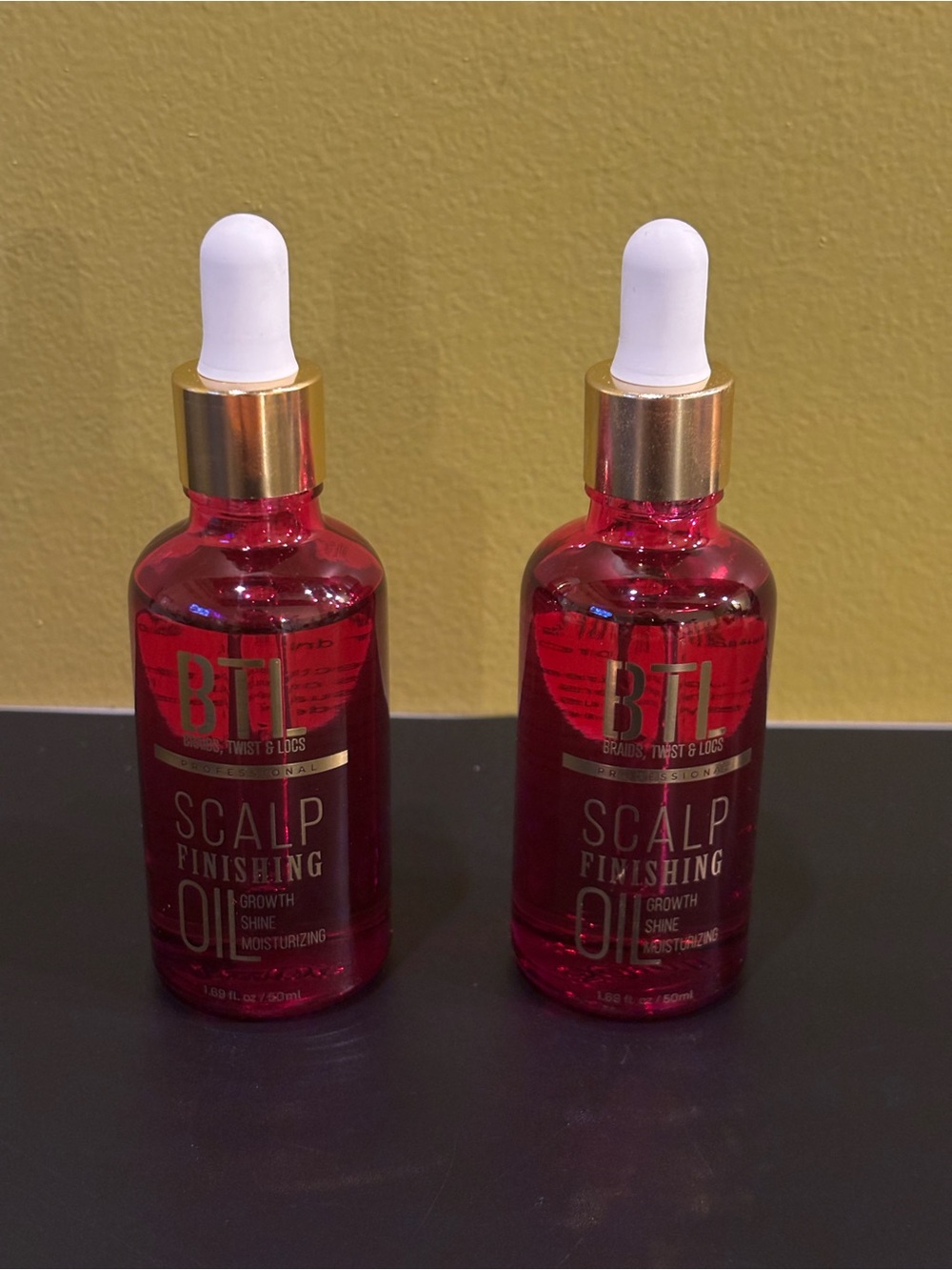 2 Scalp Finishing Oil - Red | Growth & Shine Scalp Oil